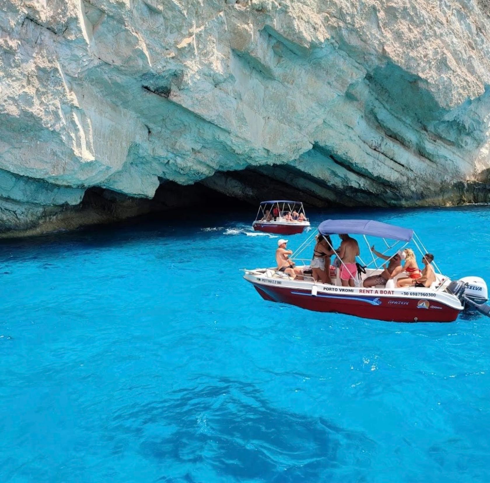 porto vromi boat rentals zakynthos cruises