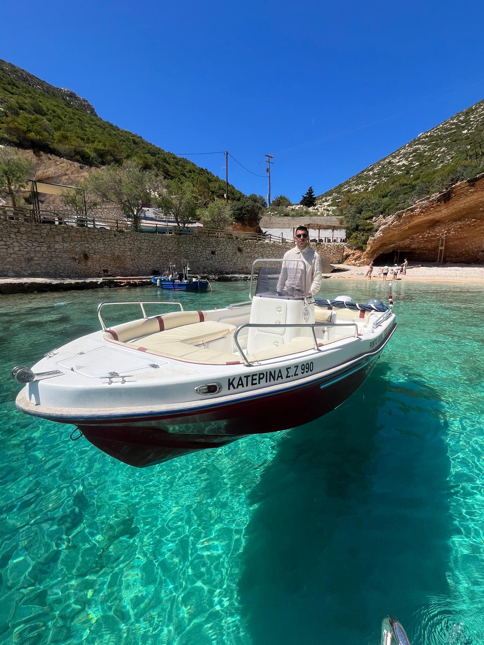 porto vromi boat rentals zakynthos cruises