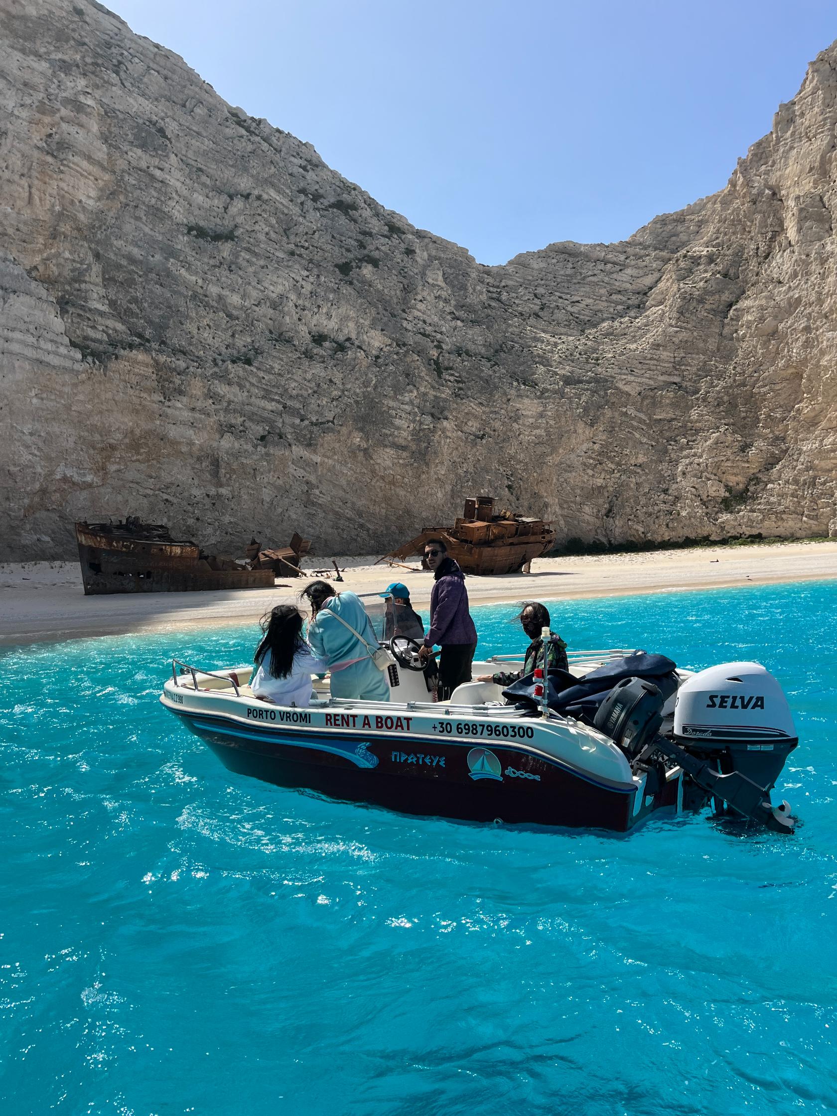 porto vromi boat rentals zakynthos cruises