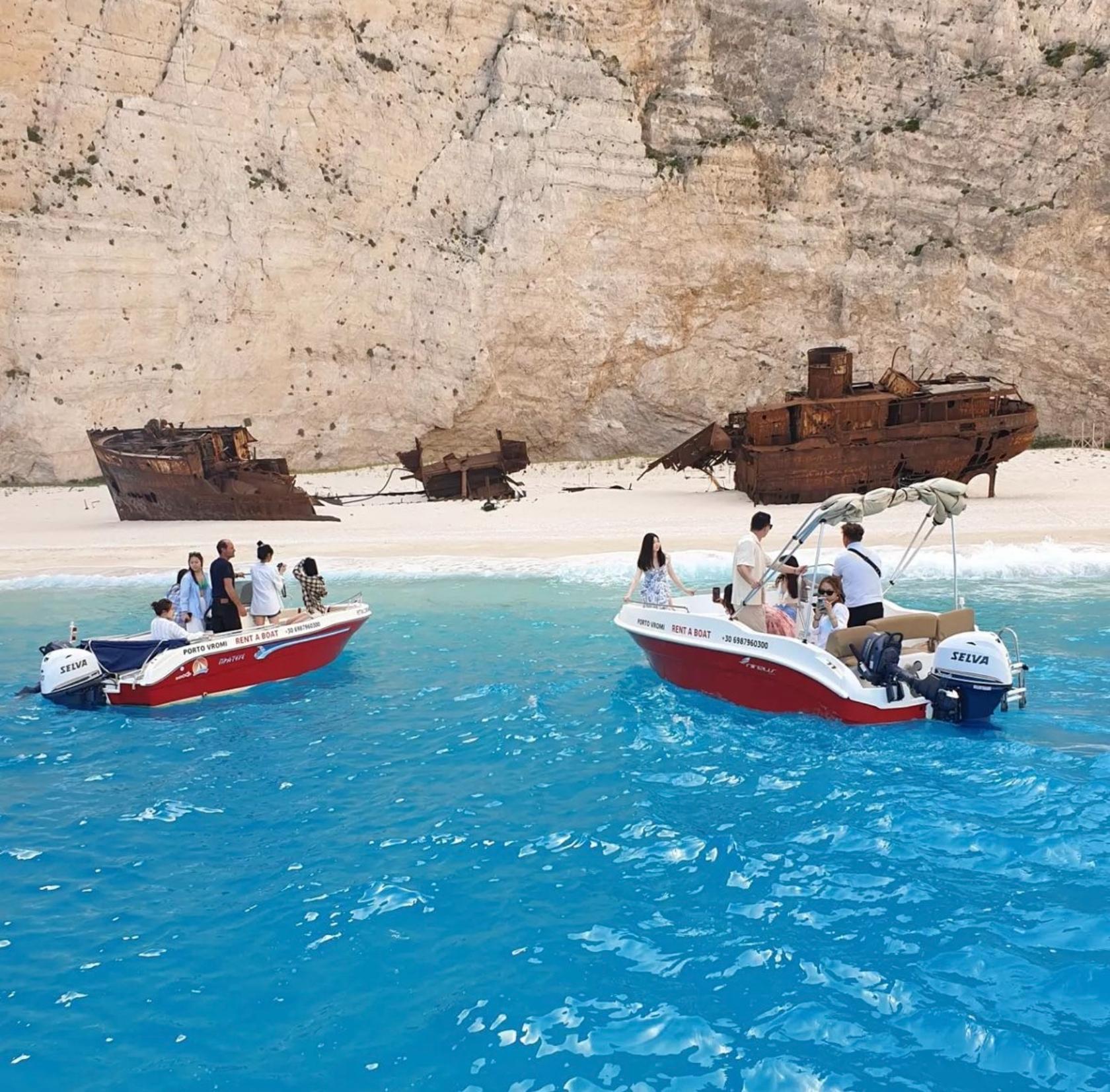 porto vromi boat rentals zakynthos cruises
