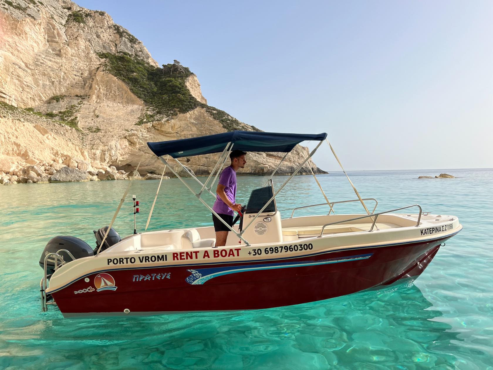 porto vromi boat rentals zakynthos cruises